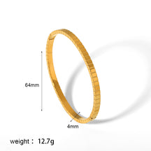 Ins Style Titanium Steel Bracelet Hexagram Clasp Bracelet for Women 18k Gold Plated Stainless Steel Zircon Inlaid Bracelet Cross-Border