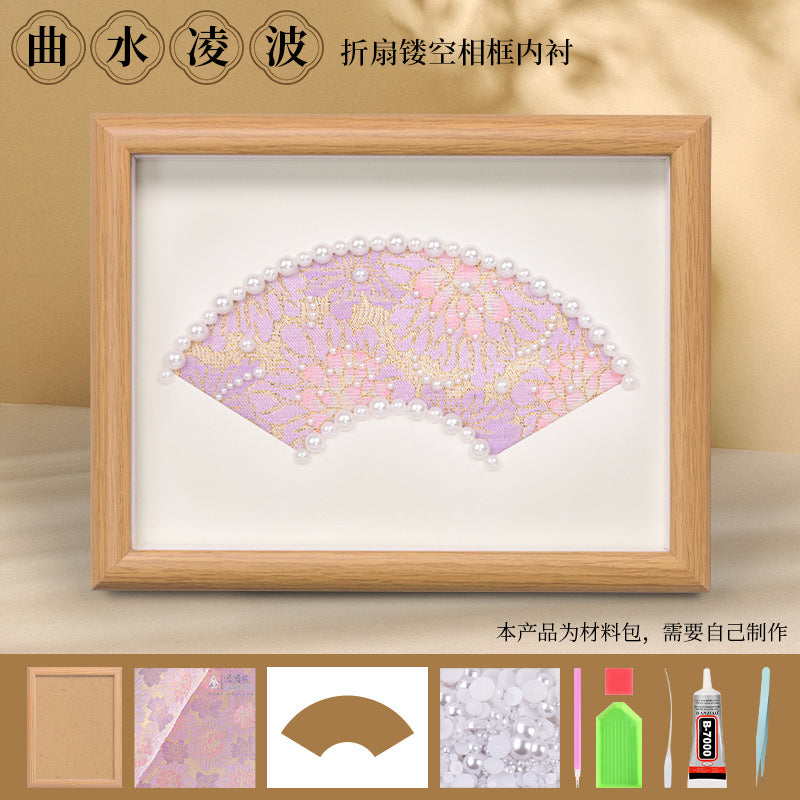 Song Brocade 装飾画 DIY キット ナショナルスタイル 手作り チームビルディング ウォームアップ サロン アクティビティ ハンドギフト 友人用