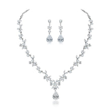 New Fashion Diamond Wedding Jewelry Set Bride Dress Accessories Trendy Fashion Jewelry for Women