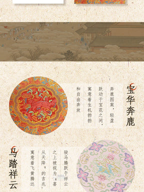 Song Brocade 装飾画 DIY キット ナショナルスタイル 手作り チームビルディング ウォームアップ サロン アクティビティ ハンドギフト 友人用